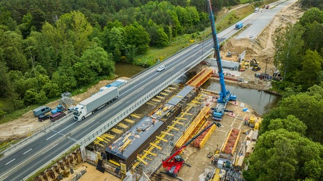 Obiekt mostowy MA-18, A18 - odc. IV, Golnice