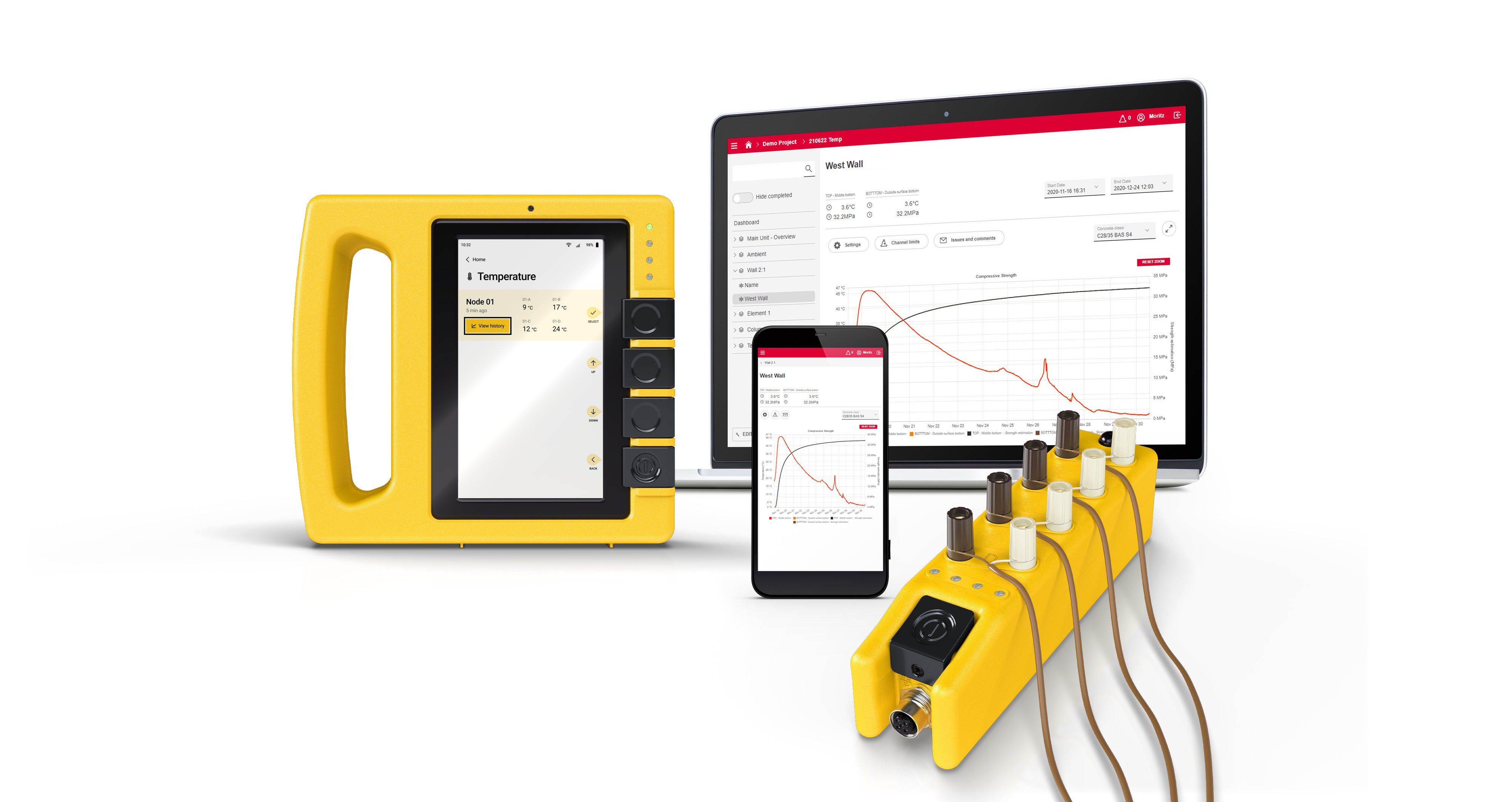 InSite Construction + Temp. Sensor