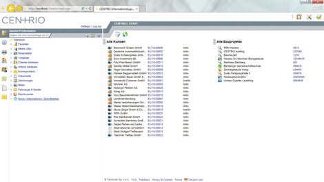 使用 CENTRIO CLM 创建施工数字文档。