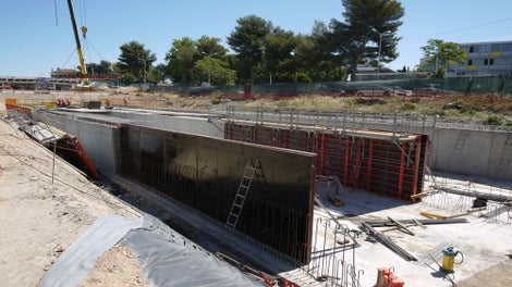 Coffrage TRIO MXP pour les voiles des bassins