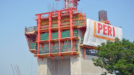 Dubai Frame built with PERI formwork and scaffolding solutions