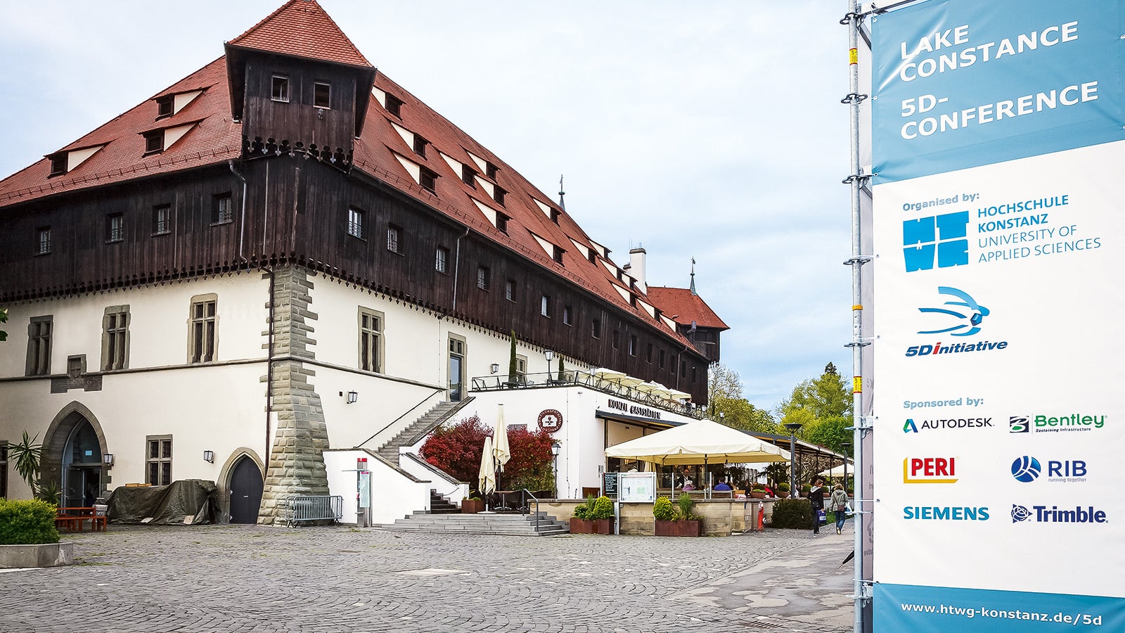 The 5D Conference for IT-based project development in the construction industry, which is organised by HTWG Konstanz, is being held for the fourth time in the Konzil Building in Constance.