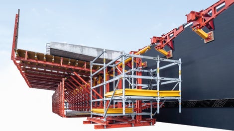 Spodní vozík pro spřažené mostovky VCT