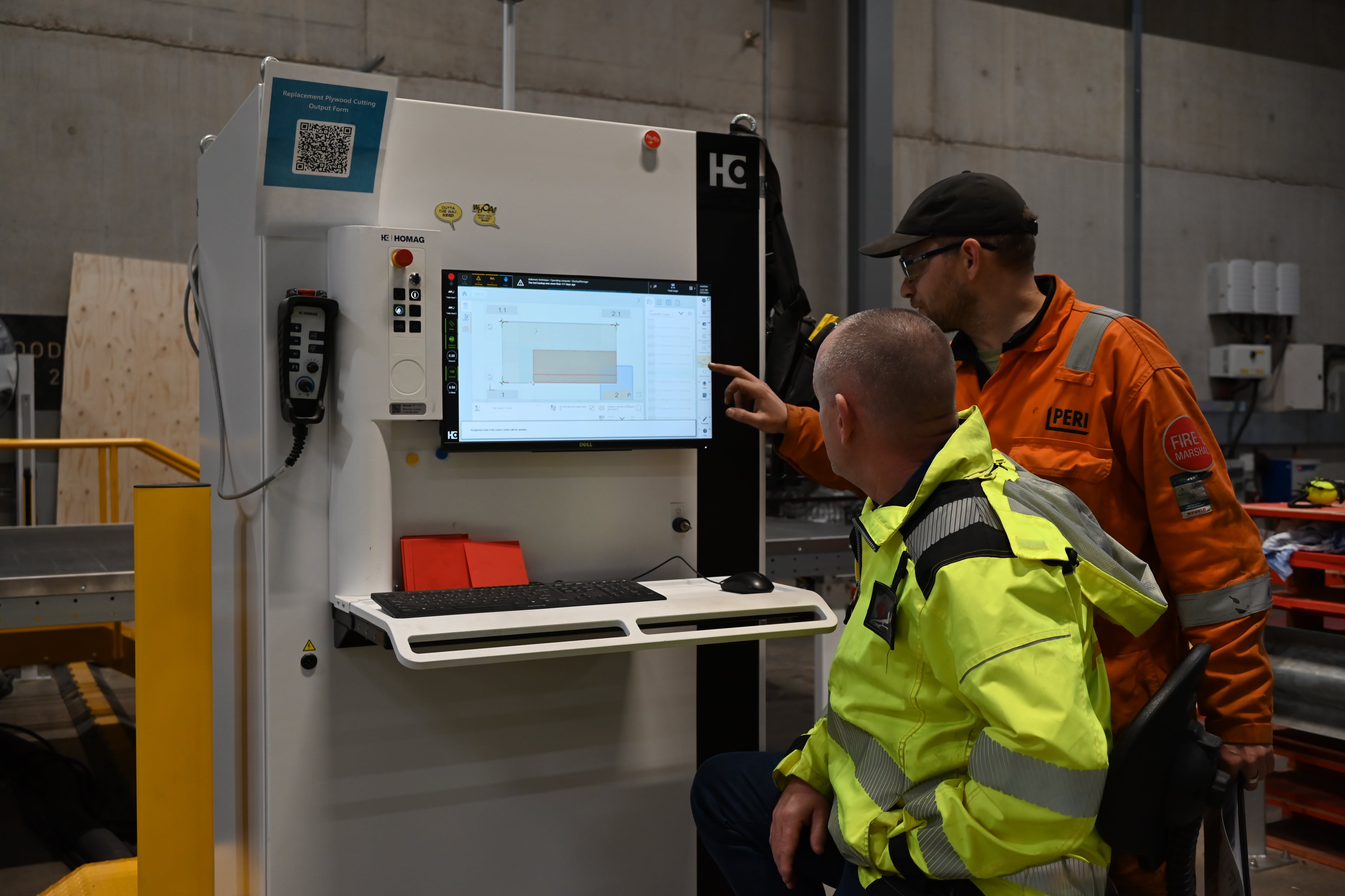 Previously, these panels were cut to size in Germany before being shipped and assembled at PERI’s UK depots, resulting in longer lead times.