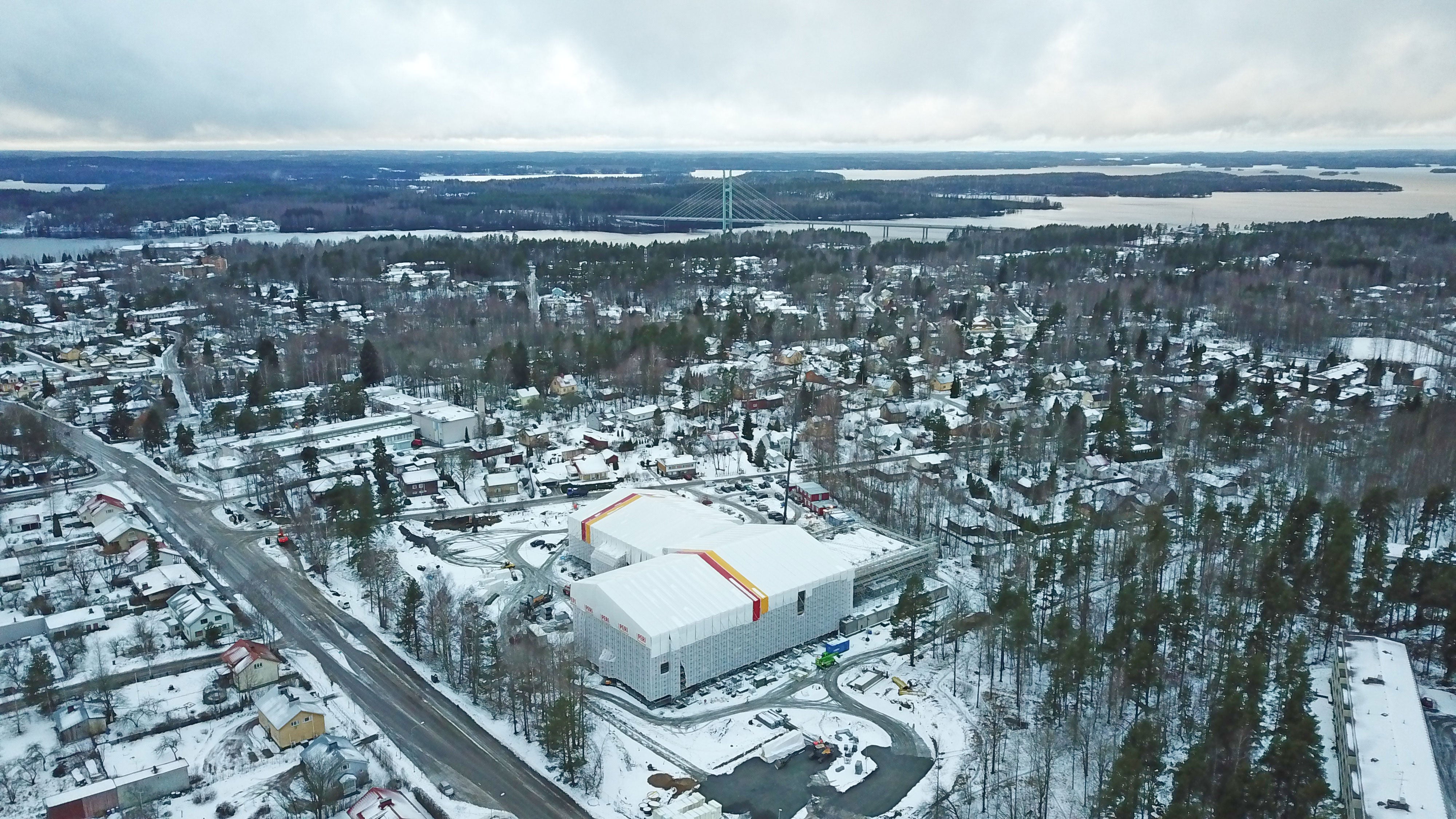 Kailas-talo koostuu uudesta alakoulusta ja päiväkodista.