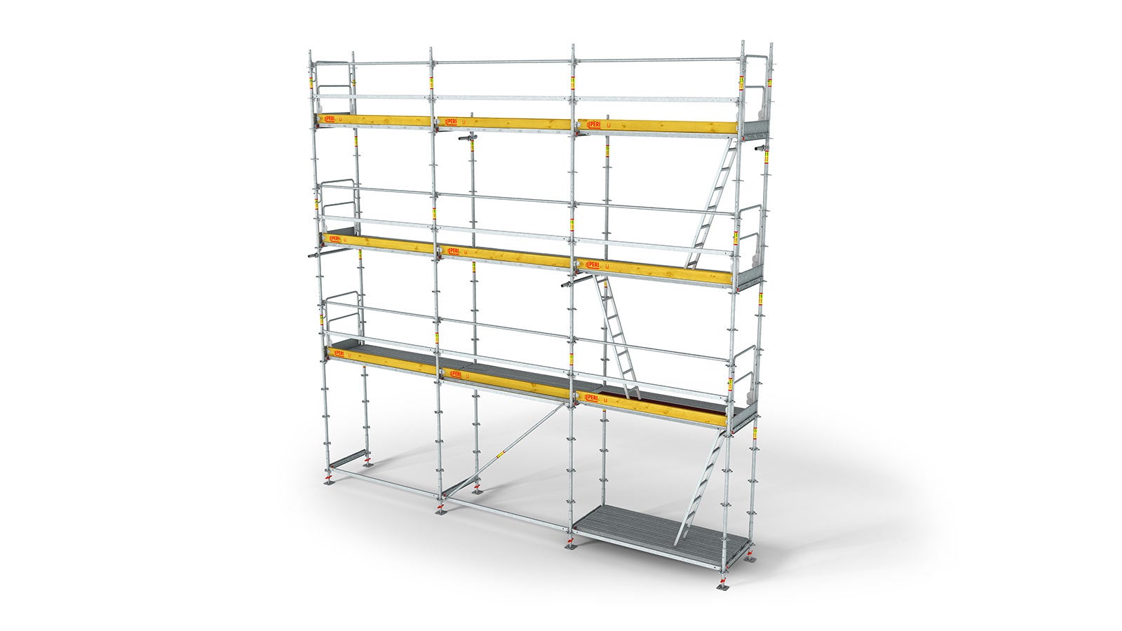 Fast and safe assembly with guardrail in advance.<br/>