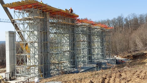 Подпорно скеле PERI UP Flex