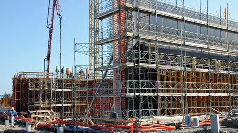 Udvendig væg til oceantank