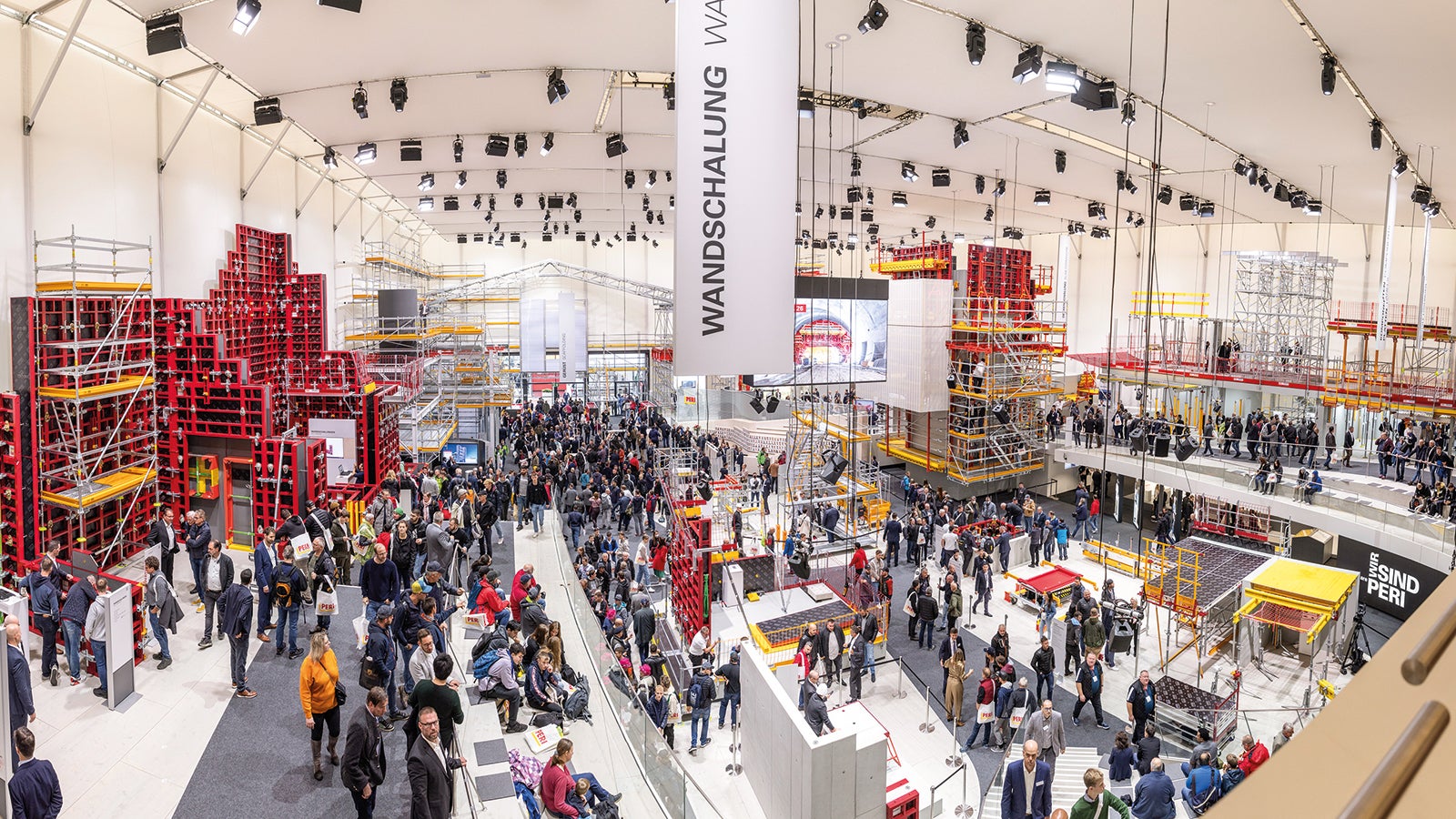 Bauma’l 2022 oli PERI näituseala tõeline magnet – seda külastas 200 000 inimest. <br/>(Foto: PERI SE)