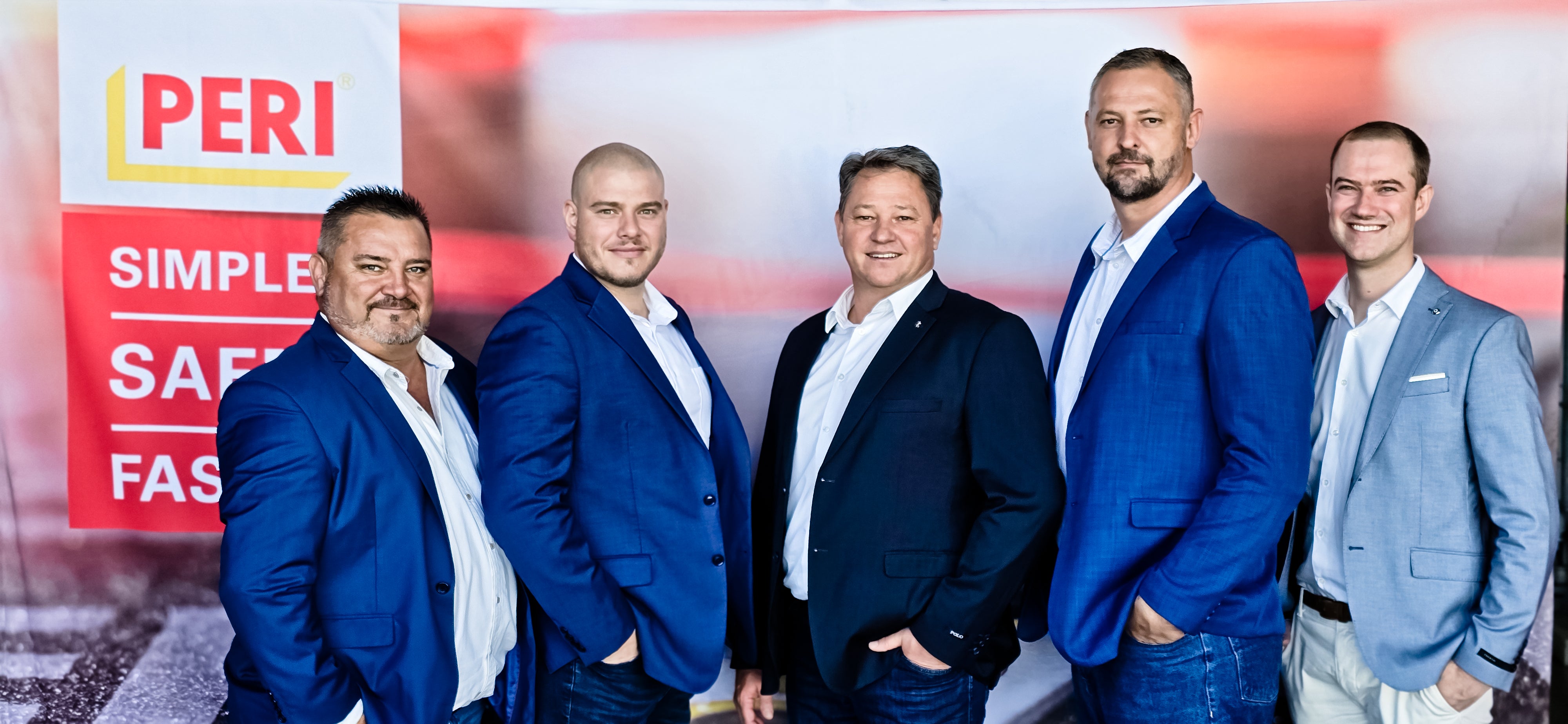 Group photo of PERI SA management Team