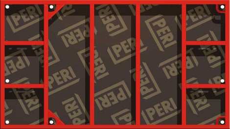 Systém DOMINO je velmi vhodný také pro obedňování základů. Zejména panely s výškou 1,25 m s odsazenými spínacími místy mají přitom velkou výhodu, protože umožňují všestranné nasazení.<br/>