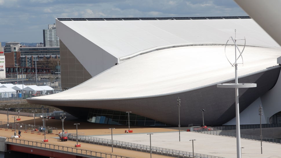 アクアティクス・センター全景