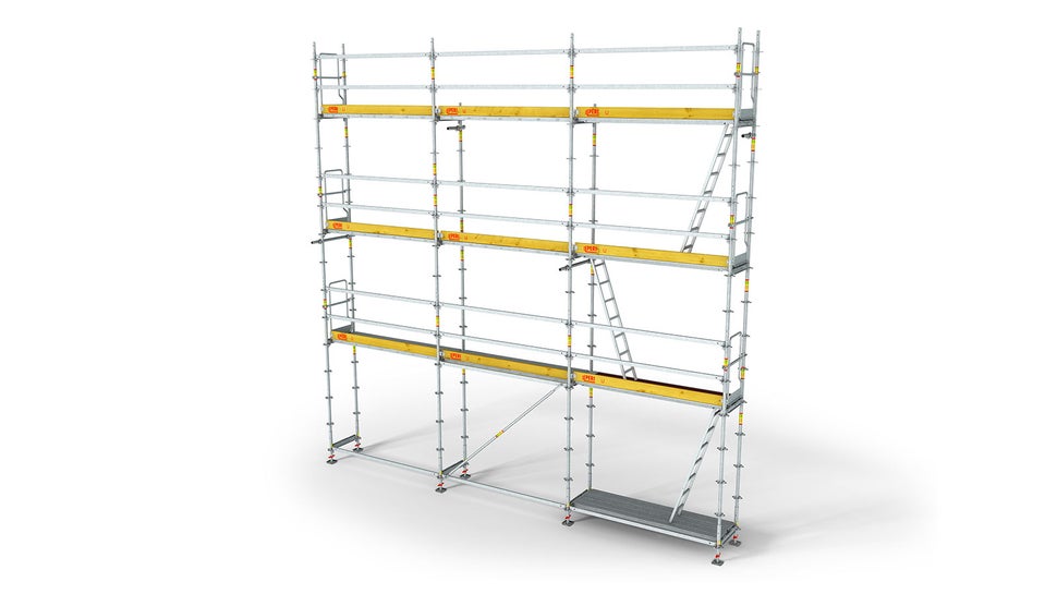 Safe and fast assembly due to ledger with Gravity Lock.<br/>