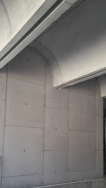 Résultat final : voûtes, passage couloir cage d'escalier 