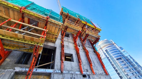 Budowa wieżowca SKYSAWA, Warszawa