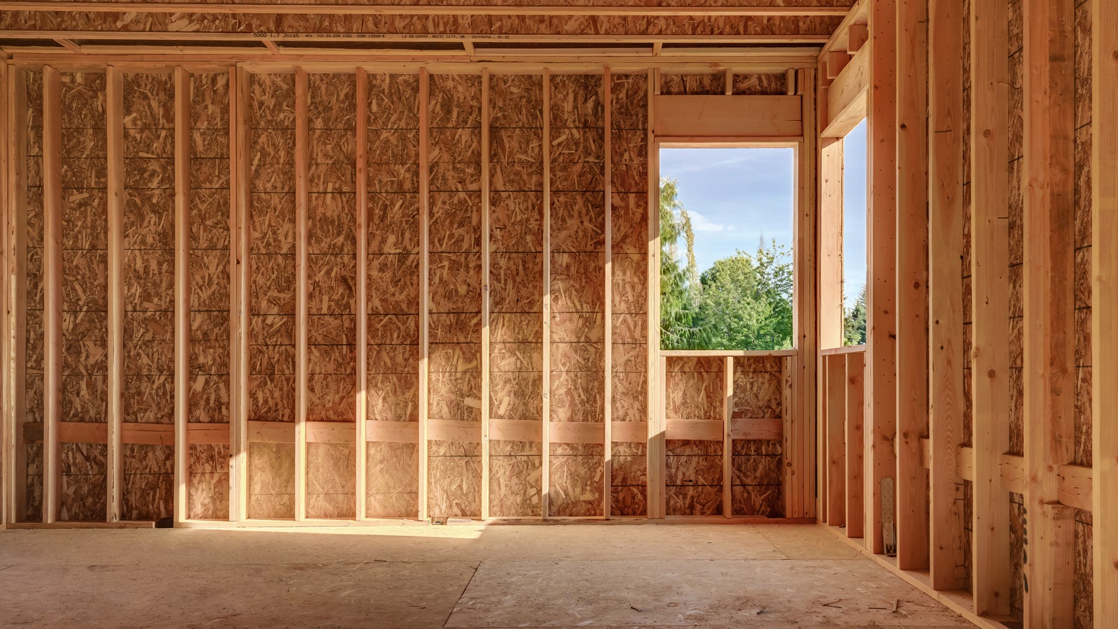 In constructional timber construction, uncoated plywood and OSB products are primarily used.