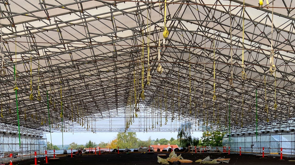 PERI UP LGS 150, spænd på 42 meter