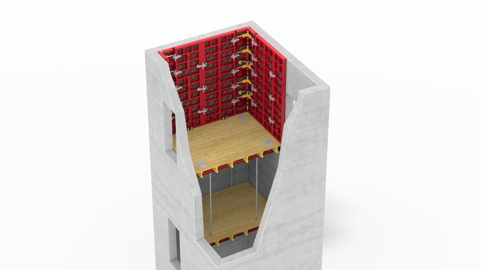 Plate-forme de puits SRU