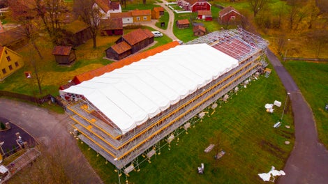 Østfoldmuseene - ROT Prosjekt- med tak over tak