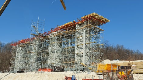 Подпорно скеле PERI UP Flex