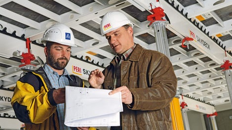 La pianificazione dell'impiego delle attrezzature e dei cicli di getto garantiscono l'uso ottimale ed economico dei prodotti PERI.