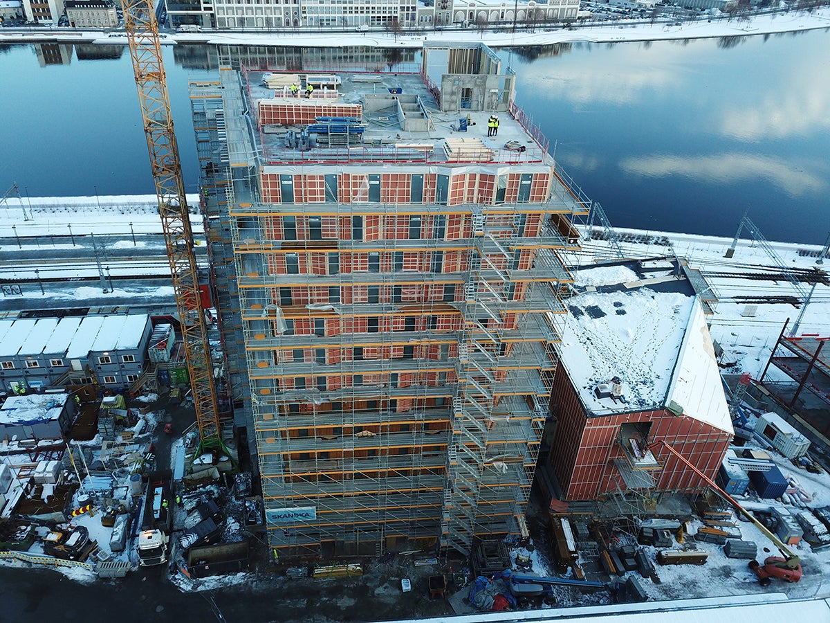 Quality Hotel River Station blir Drammens høyeste bygning