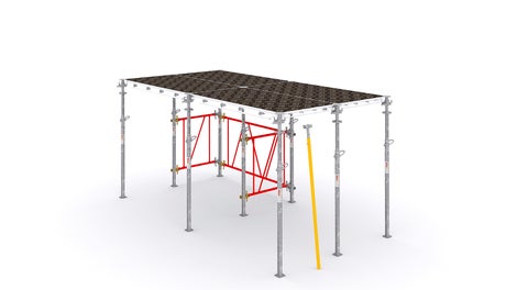 ALPHADECK - modułowy system aluminiowych deskowań stropowych