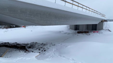 Detta bör du tänka på vid gjutning under kalla väderförhållanden.