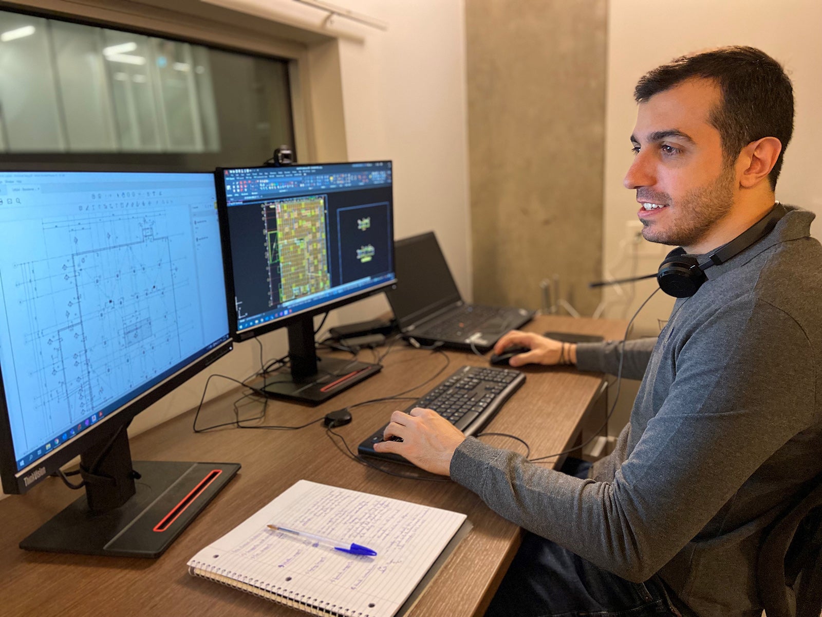 „Besonders viel Spaß hat mir die Zusammenarbeit mit den technischen Verkaufsberatern und anderen Entwicklern gemacht.“