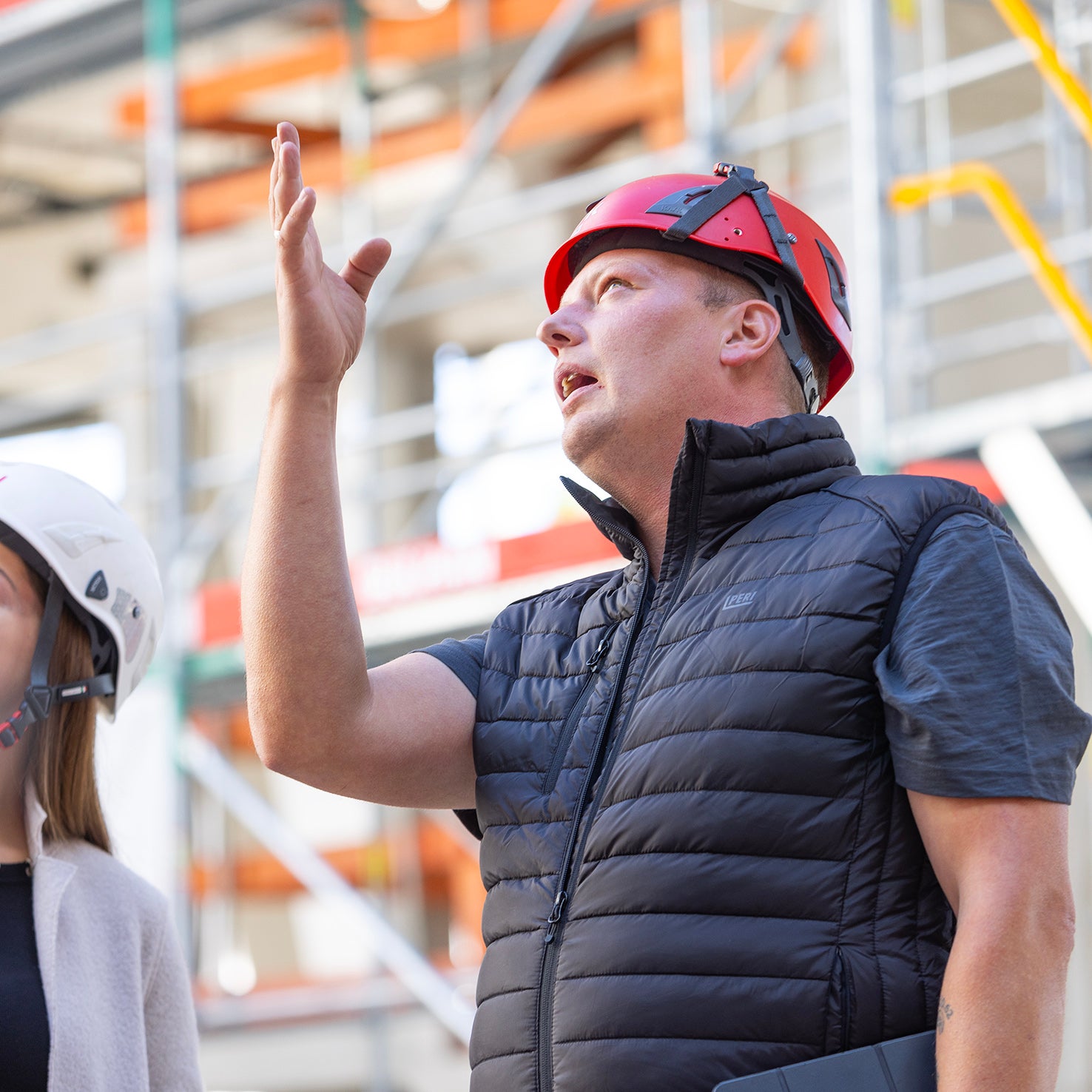 Mit PERI UP und insbesondere der Stielbauweise können Projekte der SchmidtGulhan GmbH flexibler und schneller umgesetzt werden.