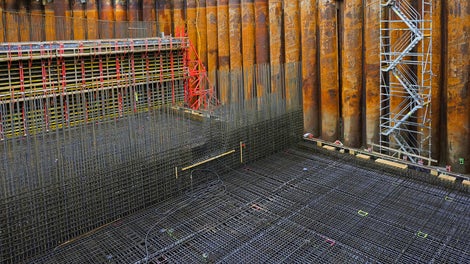 540 m² TRIO väggform används för innerväggarna