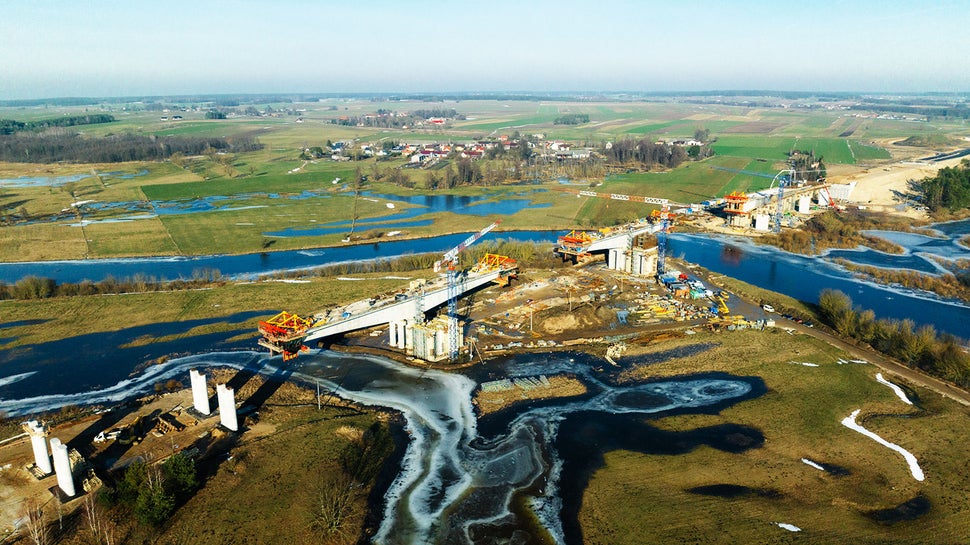 MS 19 na obwodnicy S61, Łomża rz. Narew