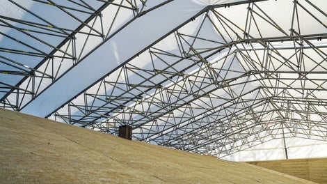 PERI UP LGS väderskyddstak är ergonomiskt, snabbmonterat och enkelt att hantera