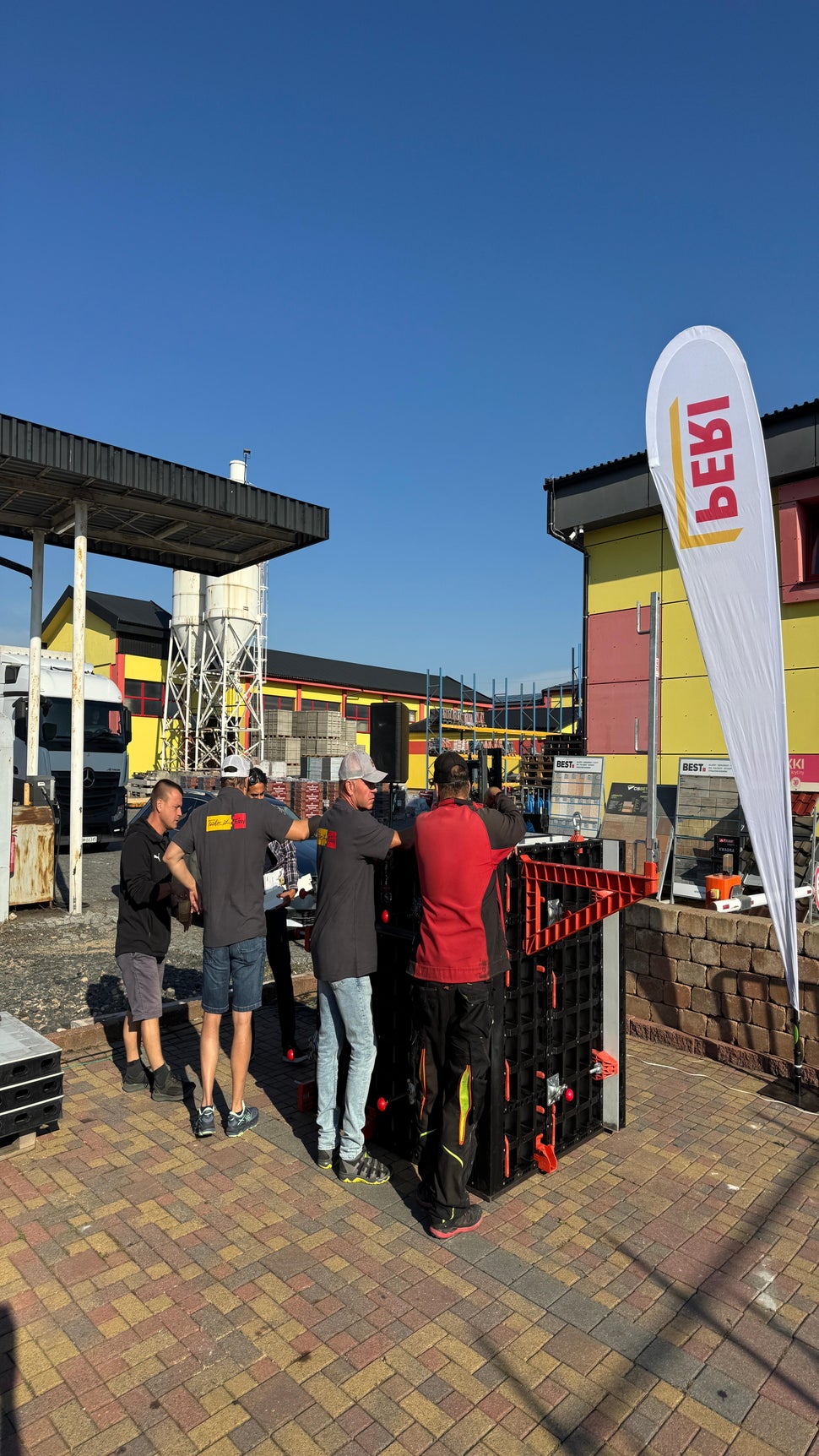 Setkání se zákazníky: představení nového PERI UP Easy – EVOTOP-5