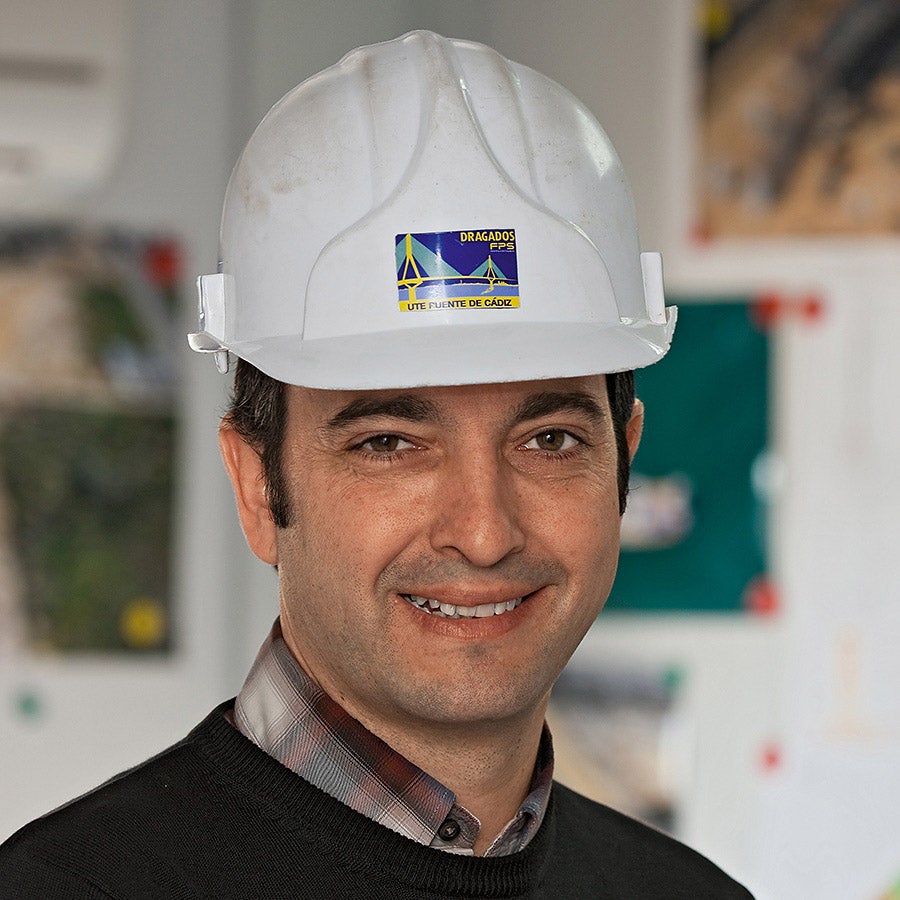 Victor M. Jiménez Aguadero, Gerente de las obras