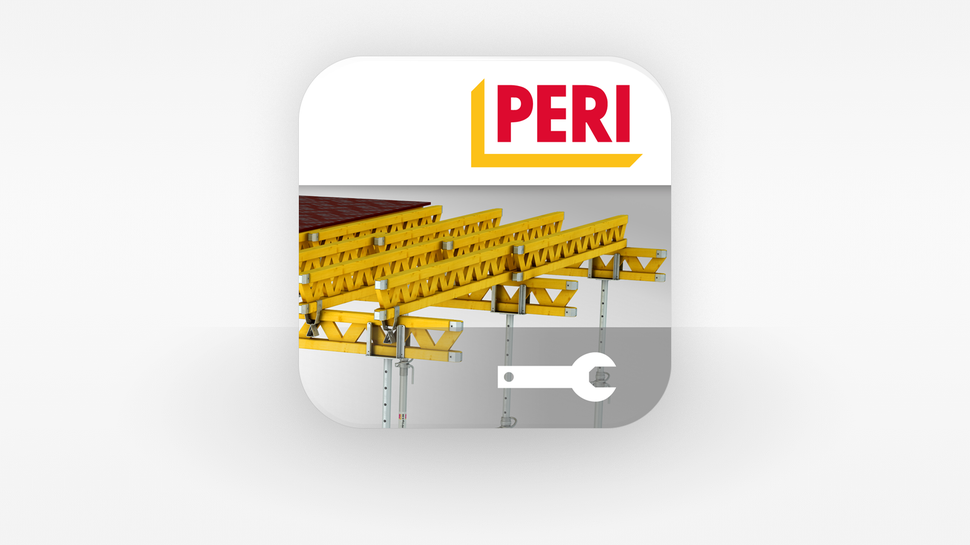 Le configurateur de coffrage de dalle poutrelles MULTIFLEX est disponible sous forme d'application en ligne, en allemand et en anglais.