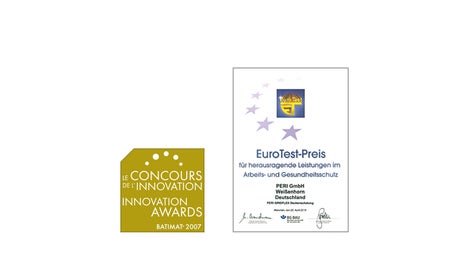 Roštové stropní bednění GRIDFLEX získalo řadu ocenění jako inovativní a především bezpečný systém.