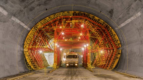 Flexibility and functionality for a wide range of supporting structures - <br/>For load combinations in tunnel, bridge and building construction, PERI provides for the first time a construction kit consisting of standardized, rentable system components and connecting means.