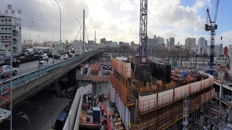 Le noyau de DUO 1 atteint le niveau du Boulevard Périphérique 