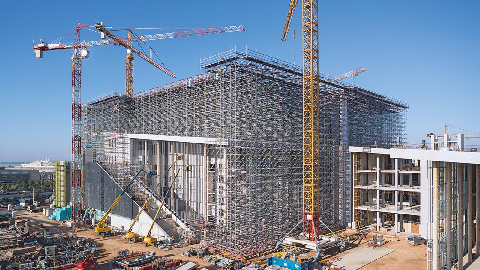Solutions système PERI pour la construction d'échafaudages