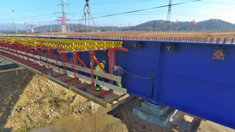 Novostavba obchvatu obce Bludov