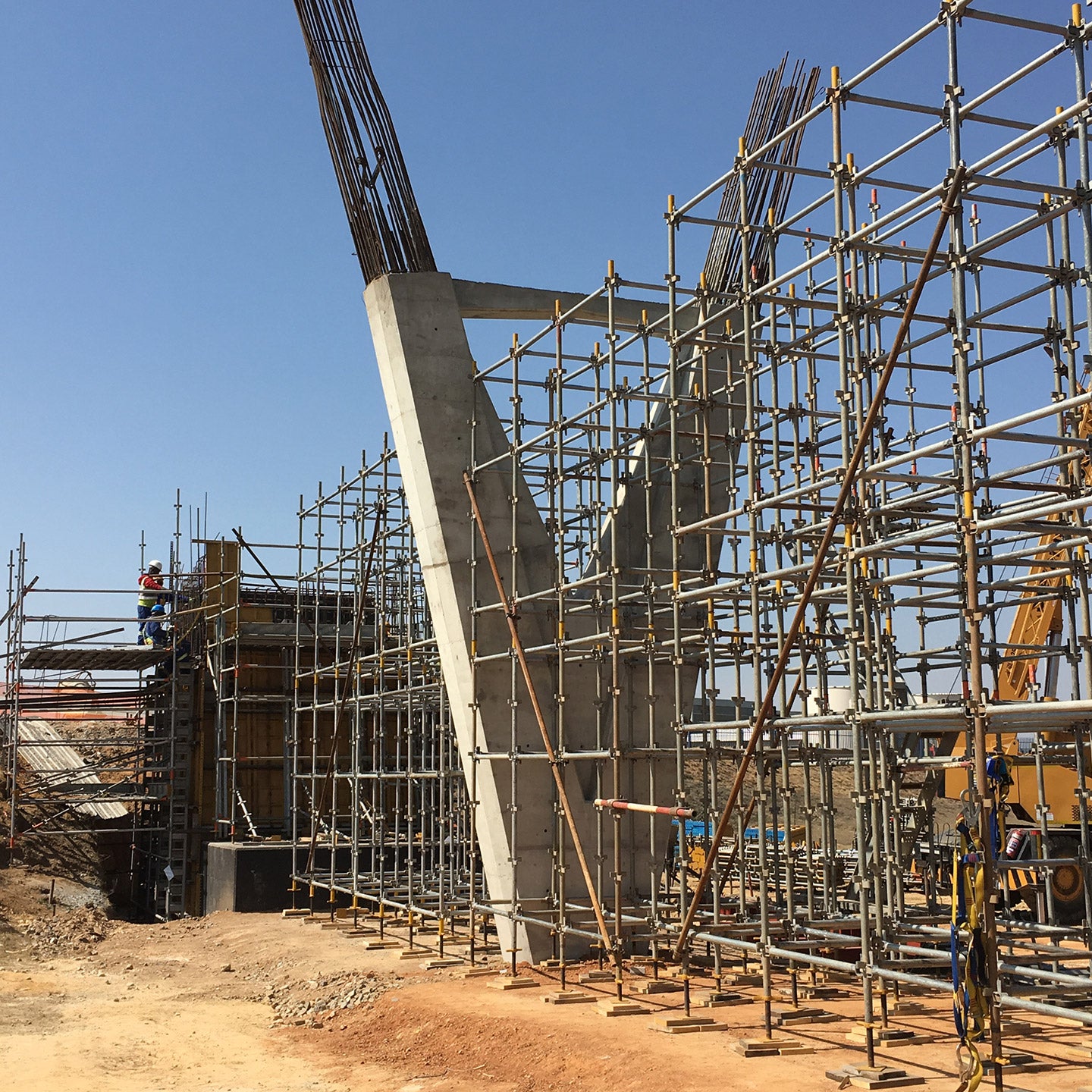 VARIO for pedestrian bridges on the N17 in Ekurhuleni, Gauteng