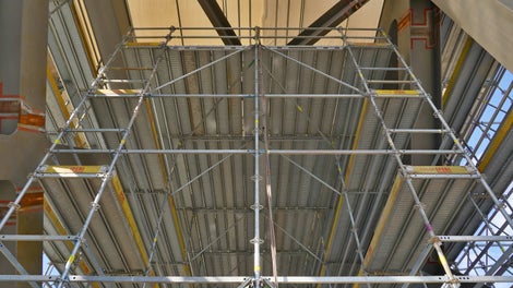 Železniční most, Děčín<br/>Pojízdná prostorová konstrukce