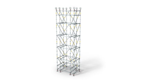 Гибкая регулировка по высоте для опалубочных столов.<br/>