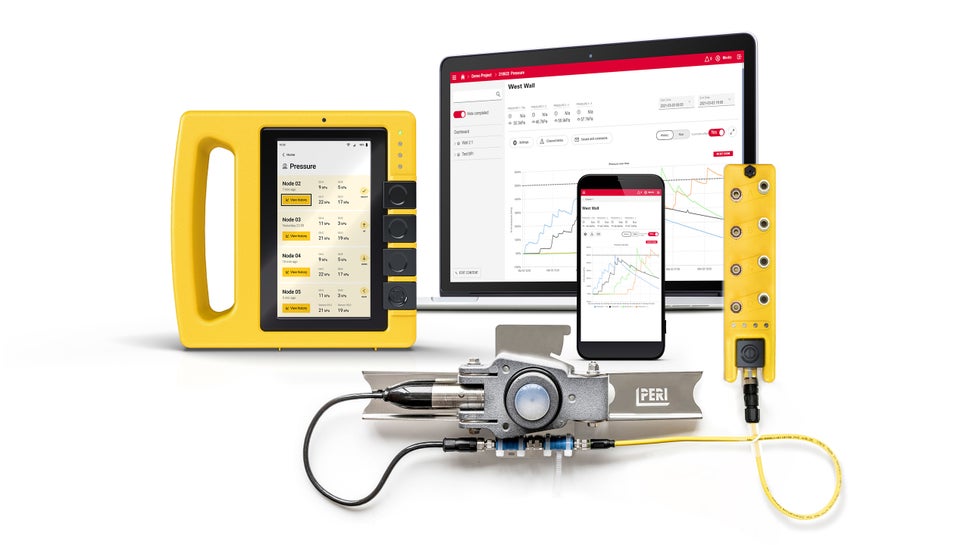 Concrete Pressure Monitoring