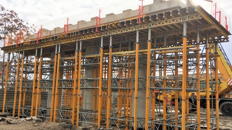 Подпорно скеле за ригел - МULTIPROP кули и PROKIT система за безопасност