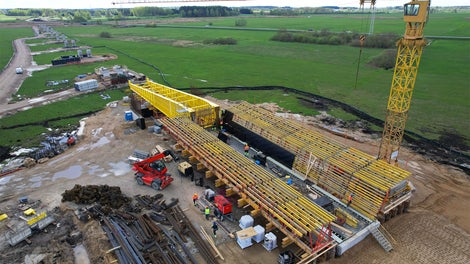 Budowa obwodnicy Sztabina wciągu drogi krajowej DK 8.<br/>