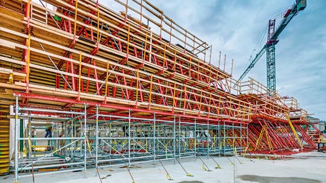 The components of the VARIOKIT Engineering Construction Kit were used in numerous different applications the project.