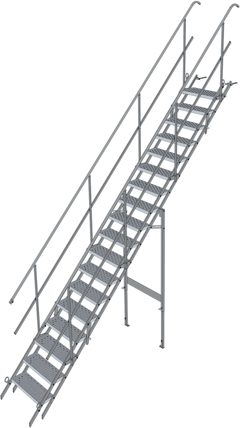 Escaleras de acceso temporal