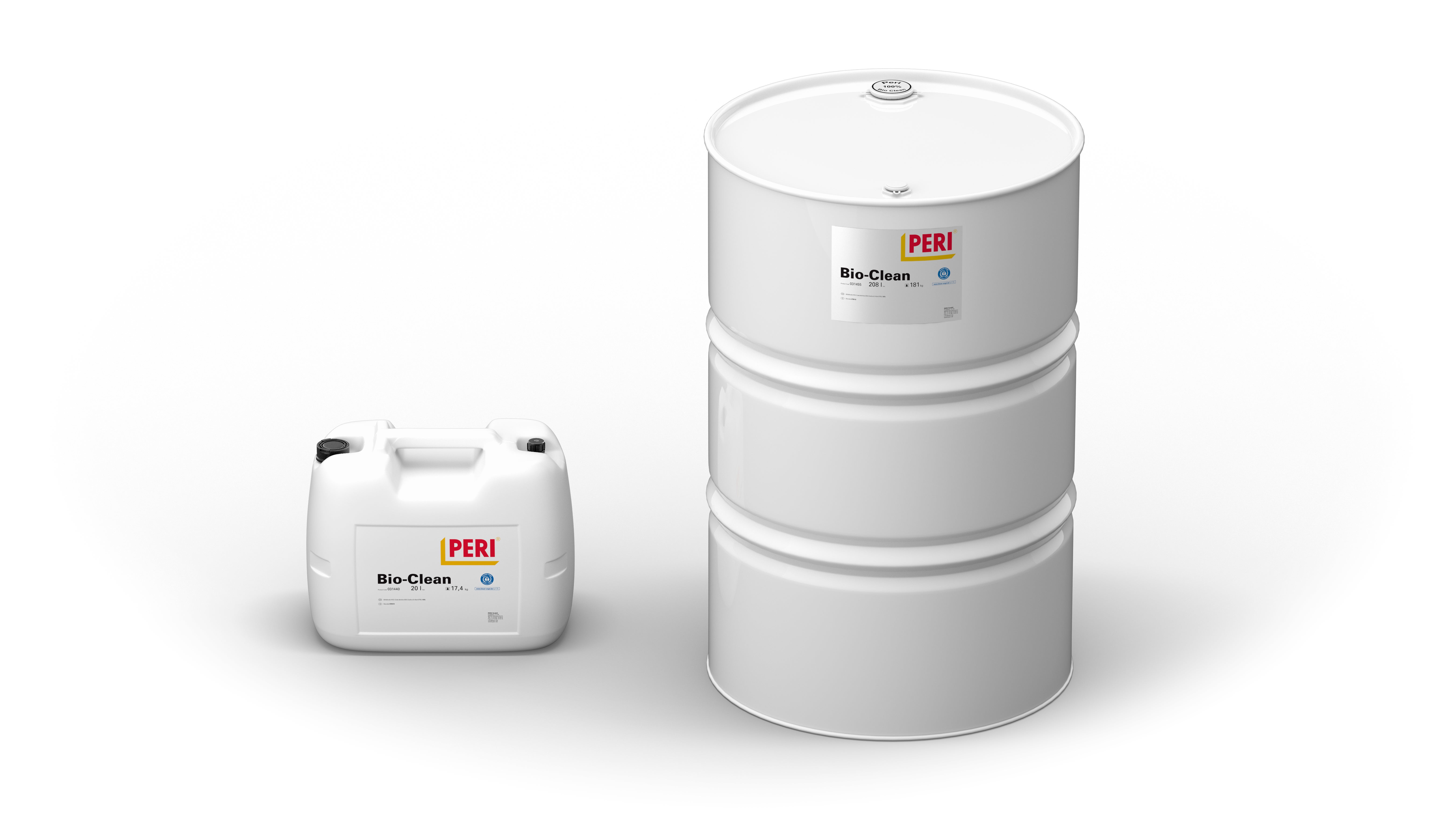 PERI Bio Clean ist ein flüssiges, gebrauchsfertiges Betontrennmittel auf Basis von Pflanzenöl / Ester, das frei von Lösemitteln, Kohlenwasserstoff, Wachs und Silikonen ist. Es ist biologisch schnell abbaubar.